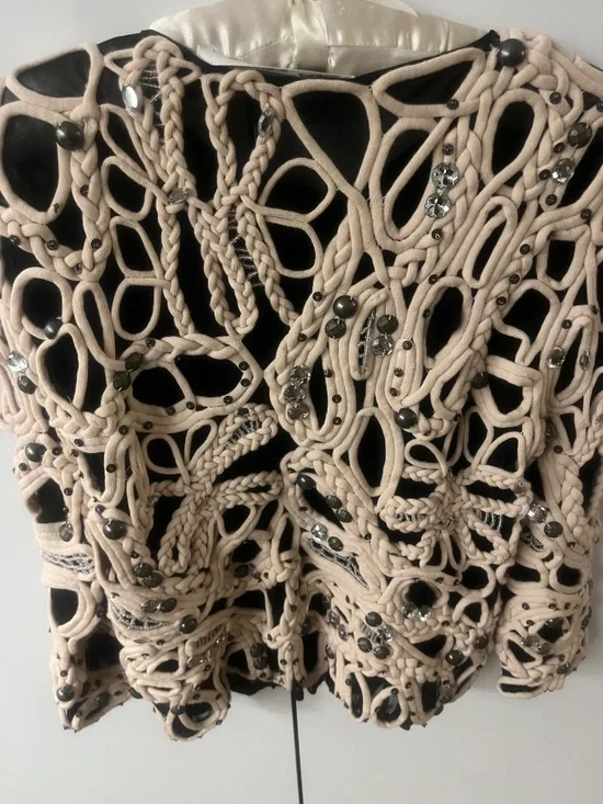 Diane von Furstenberg Embroidered Jacket - Picture 3 of 4